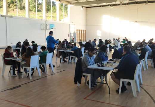 A elite do xadrez reúnese no municipio para participar no Torneo de Nadal